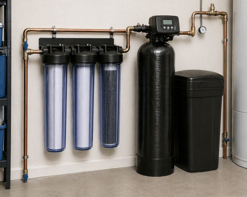Filtration System Installation in Asheville, NC