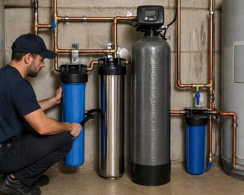 Water Filtration Installation in Austin, TX